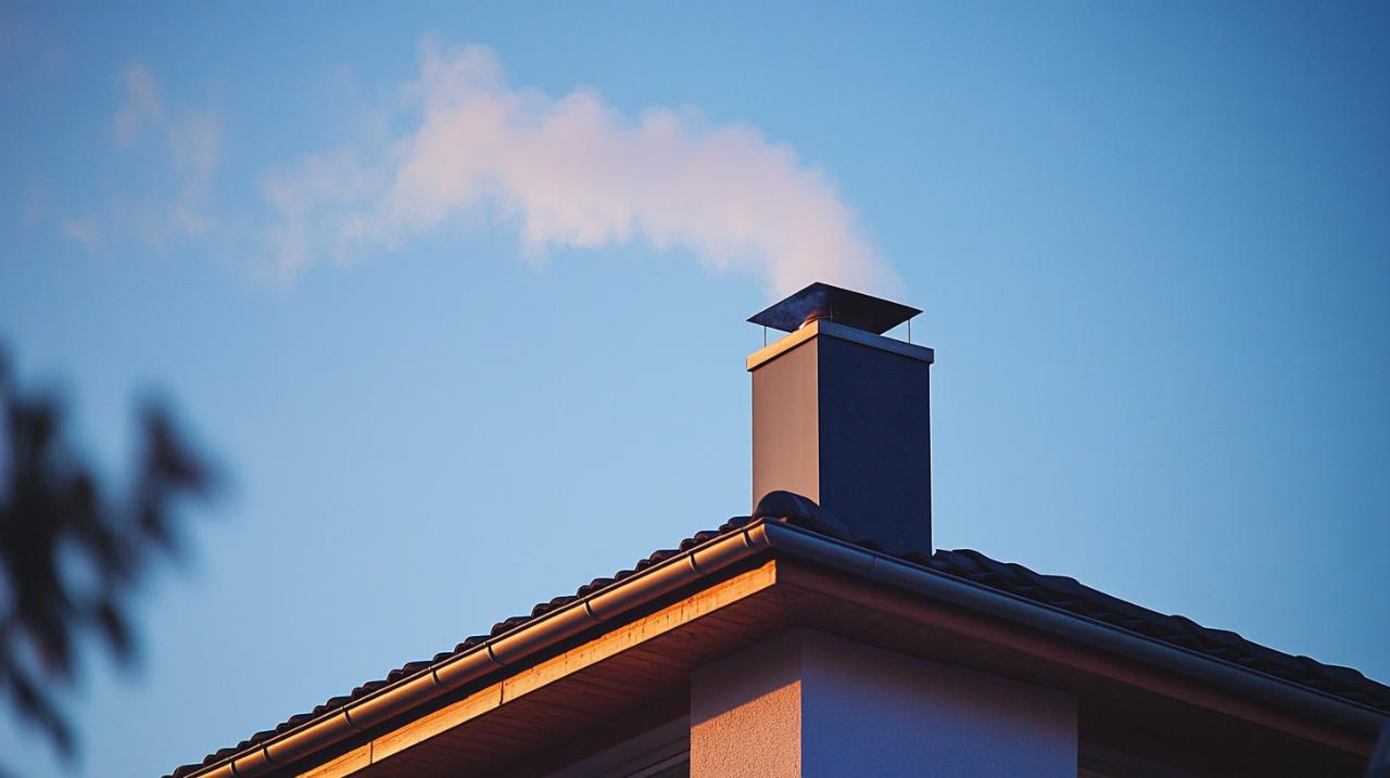 Descubre cómo la salida de techo Poujoulat optimiza tu calefacción según el tipo de combustible que utilices